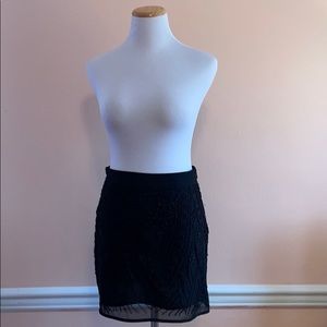 Black finale skirt